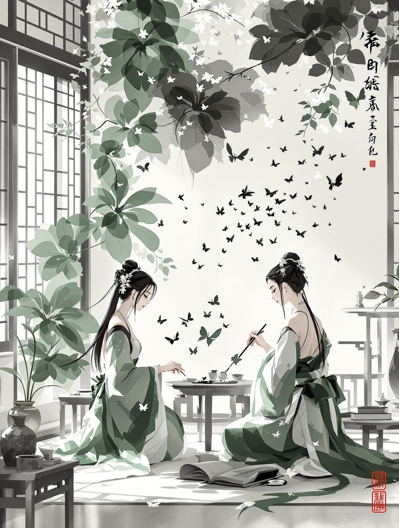jm漫画番剧 - 墨染青衫：以墨为誓，以衫为凭